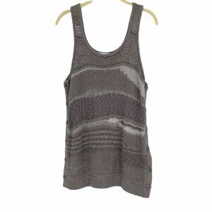 3.1 Phillip Lim tan crochet knit  sleeveless top